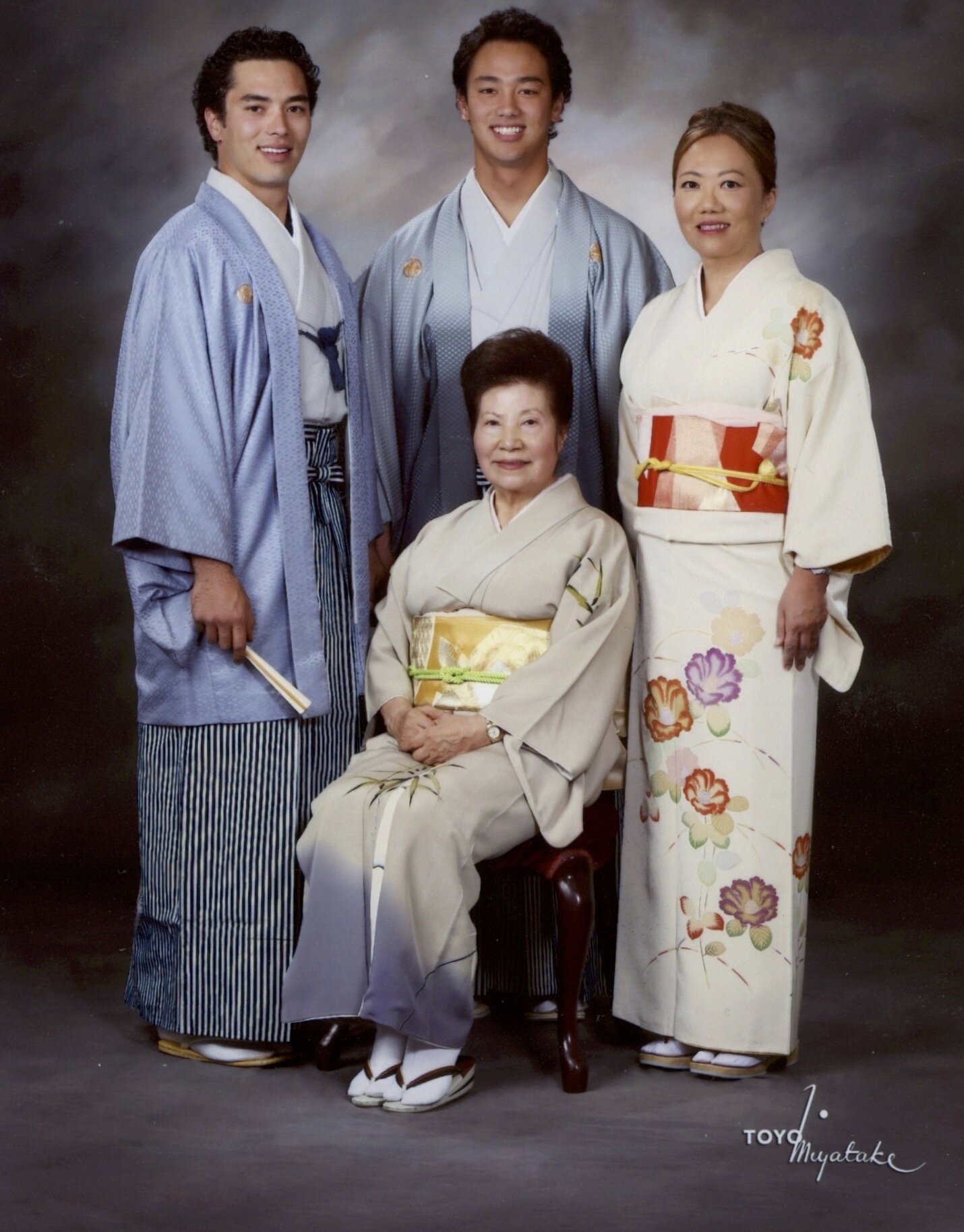 Japanese Granny And Young Men