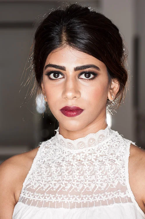 Bold Evening look feat. Roshni Thomas
