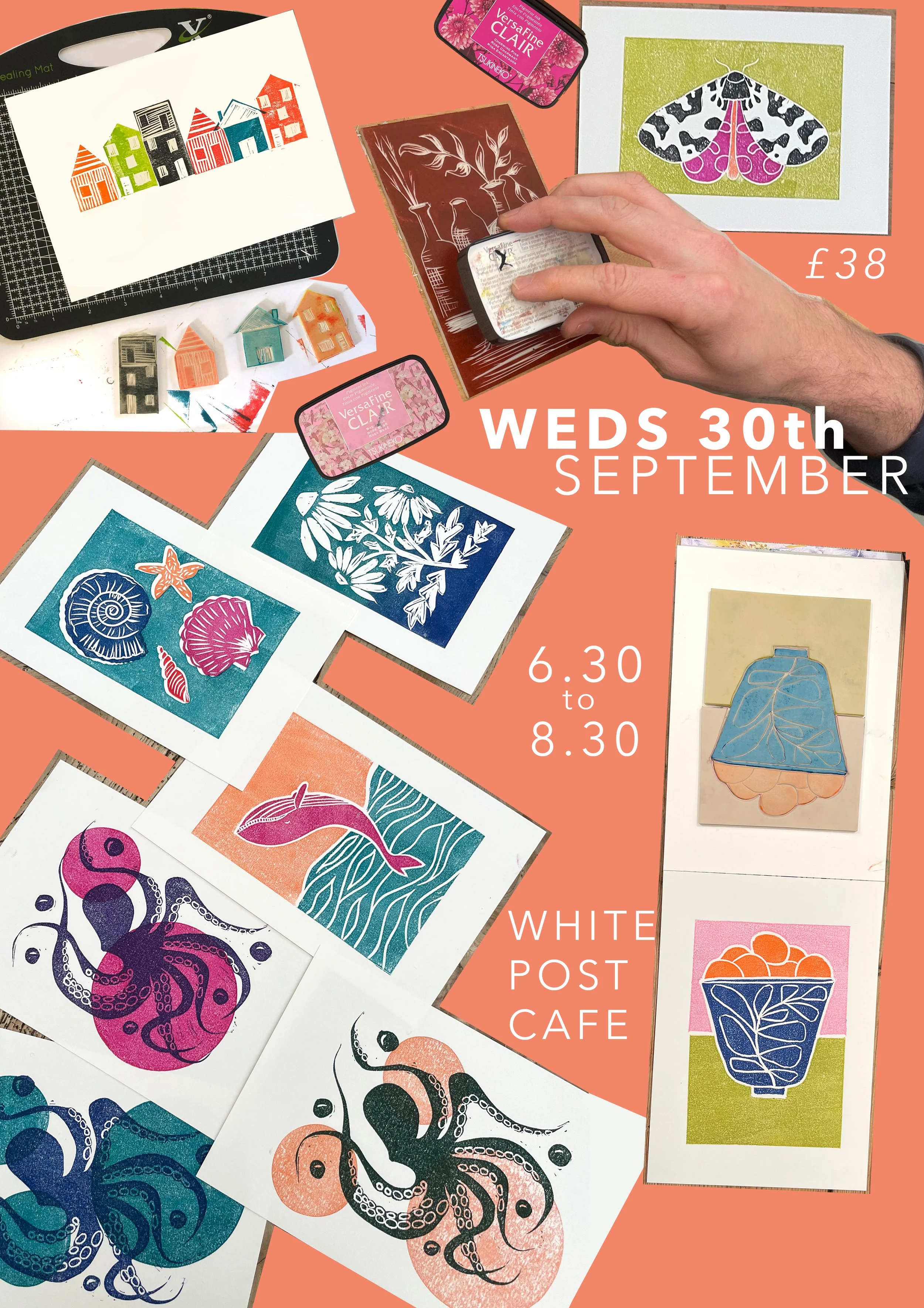 Weds 30th of September / Lino Print Workshop