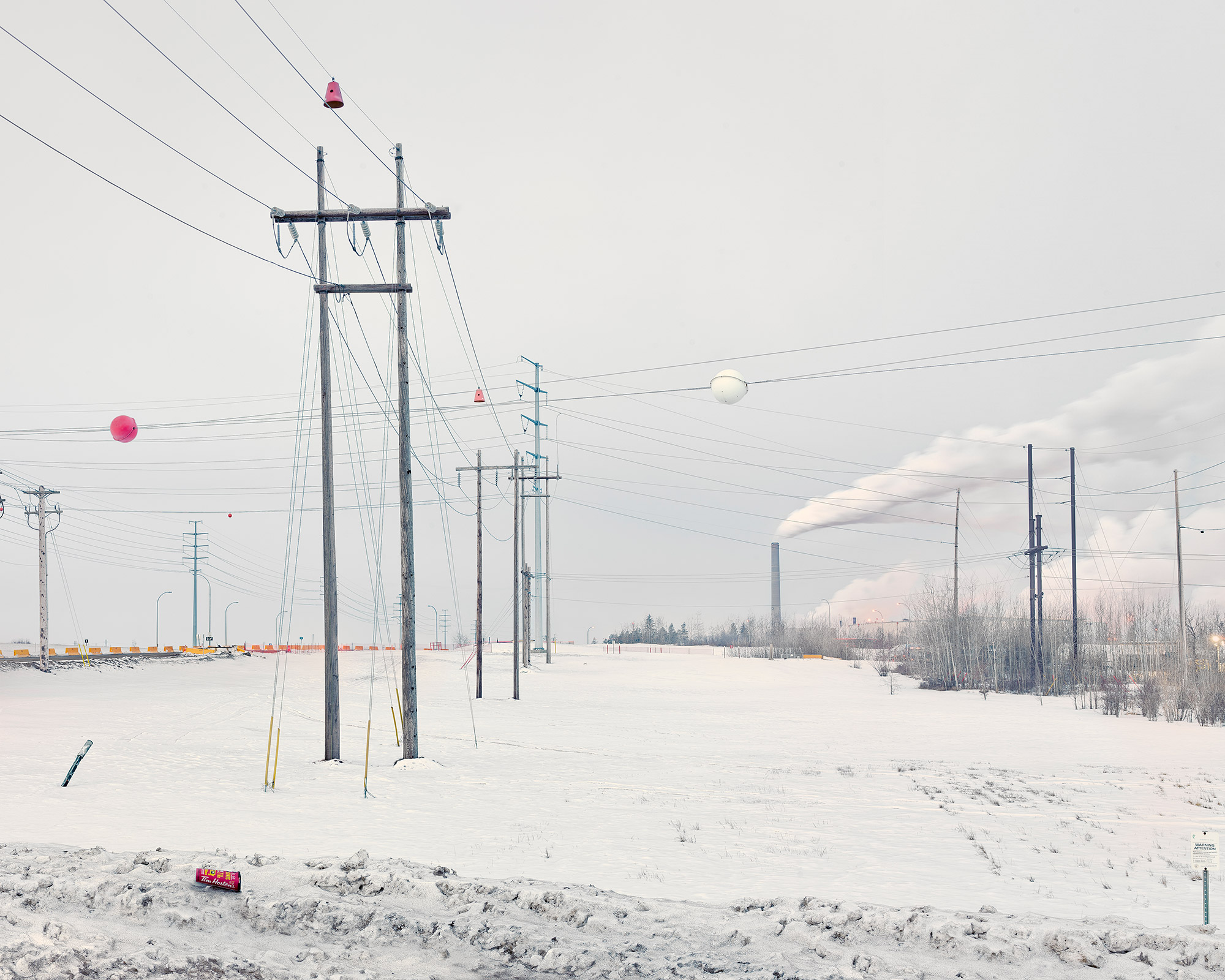 Syncrude Tar Sand Refinery, Milred Lake, Alberta, Canada. Februa (Copy)