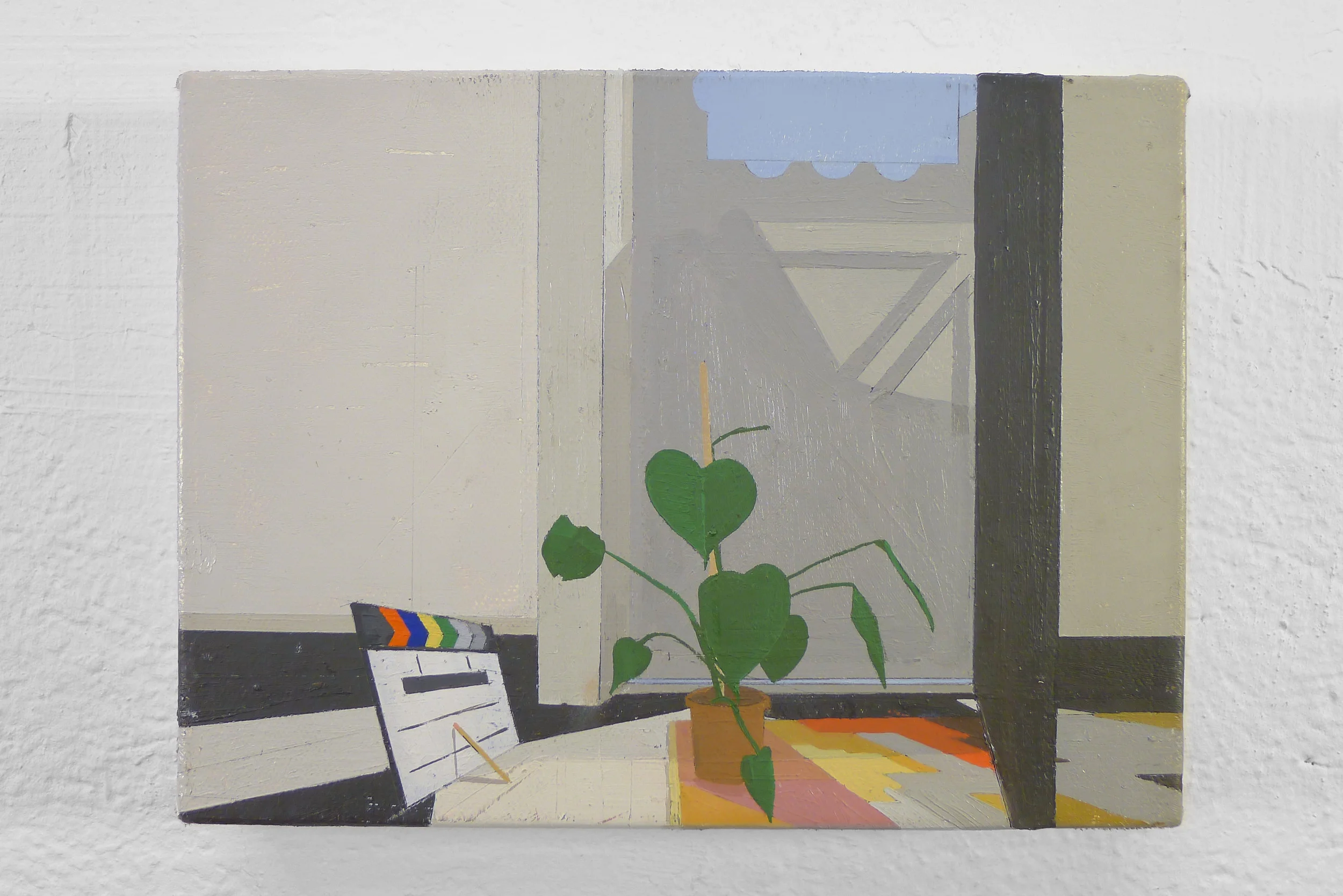 Rug, Plant, Pencil, Action, Back Door