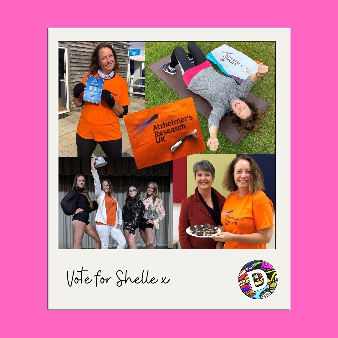 Shelle Luscombe has made the shortlist for the #JustGivingAwards2022 in the Creative Fundraiser of the Year category and she needs your vote (please ☺️) 

'When I asked for people to nominate me for the JG awards a couple of months ago, I didn't hone