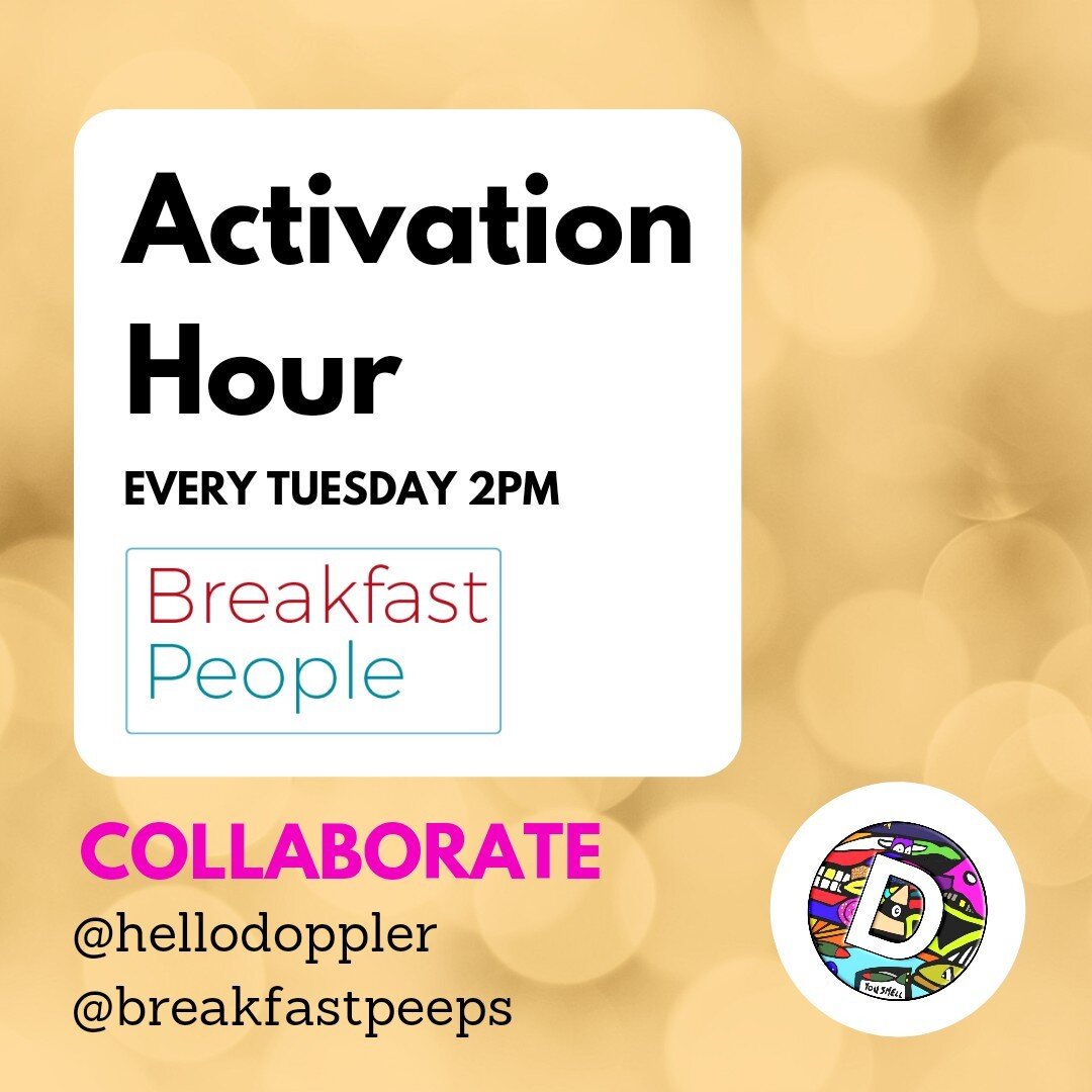 Got something on your to do list that you've been putting off? Looking to create some space for yourself and get it done? Need some accountability to get something done? Then Breakfast People have got you covered! 

Join us at 2pm today for Activatio