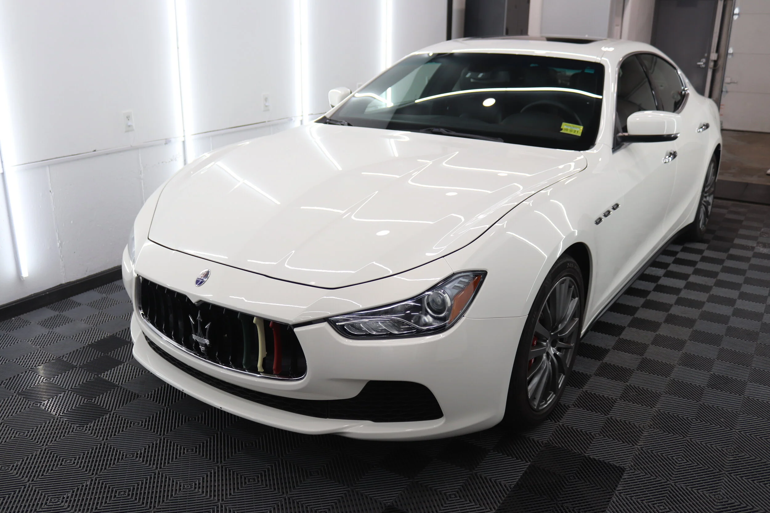 Maserati Ghibli Paint Protection Film Ceramic Coating