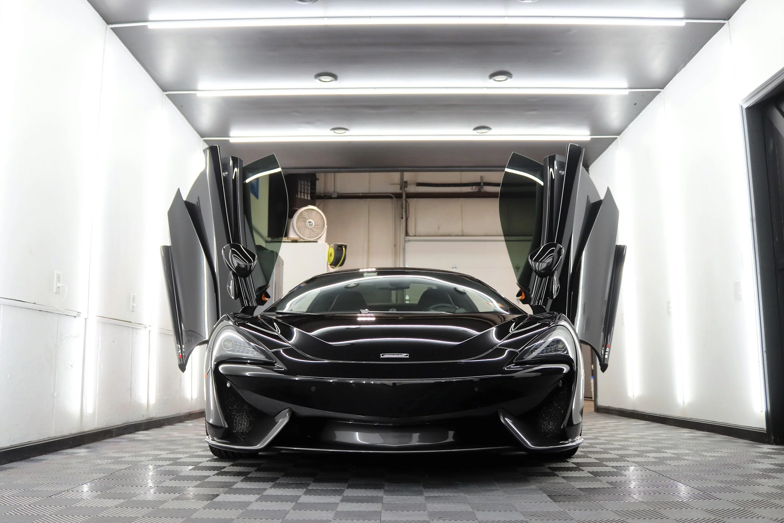 McLaren 570S Paint Protection Film Ceramic Coating