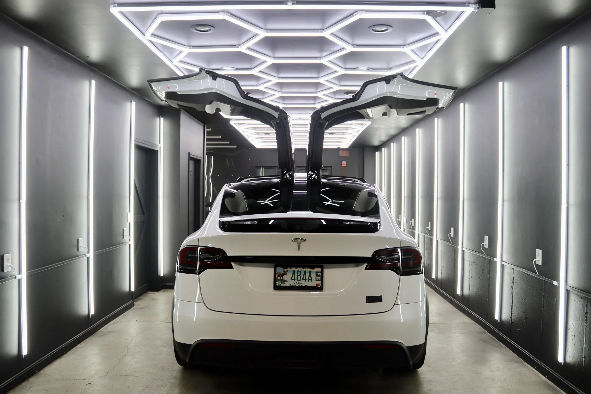 Tesla Model X Paint Protection Film Ceramic Coating