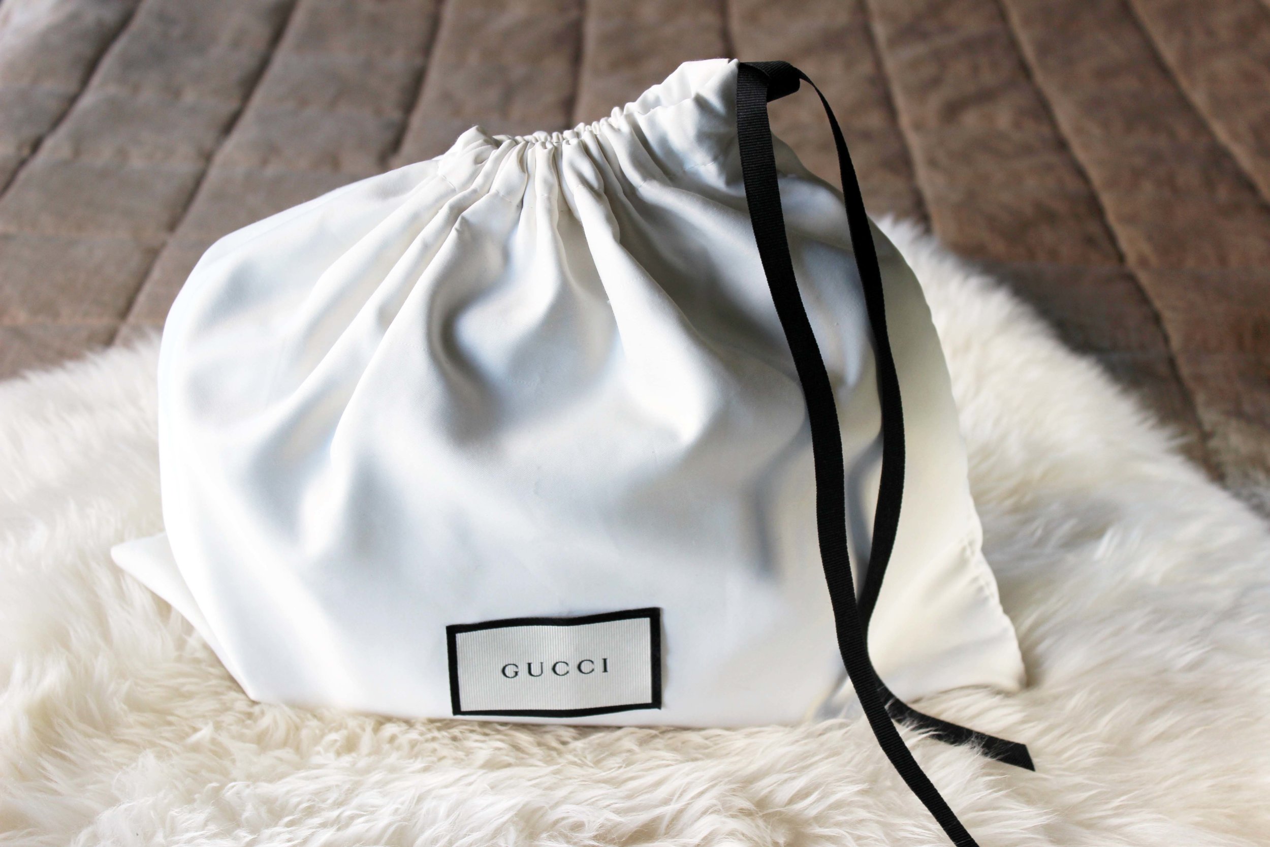 Gucci, Bags, Gucci Dust Bag In White Cream