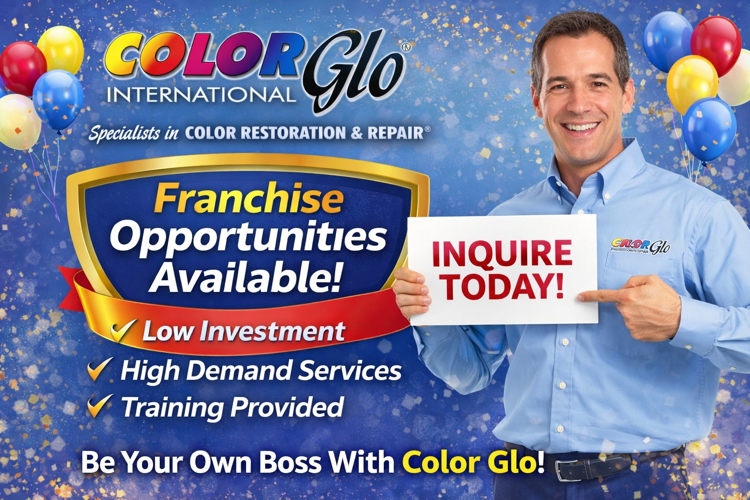 Color Glo International franchise opportunities