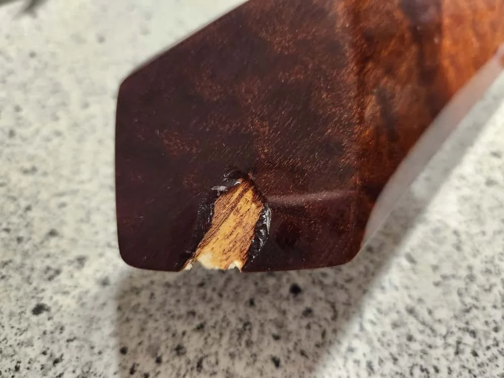 BEFORE: Wood Damage