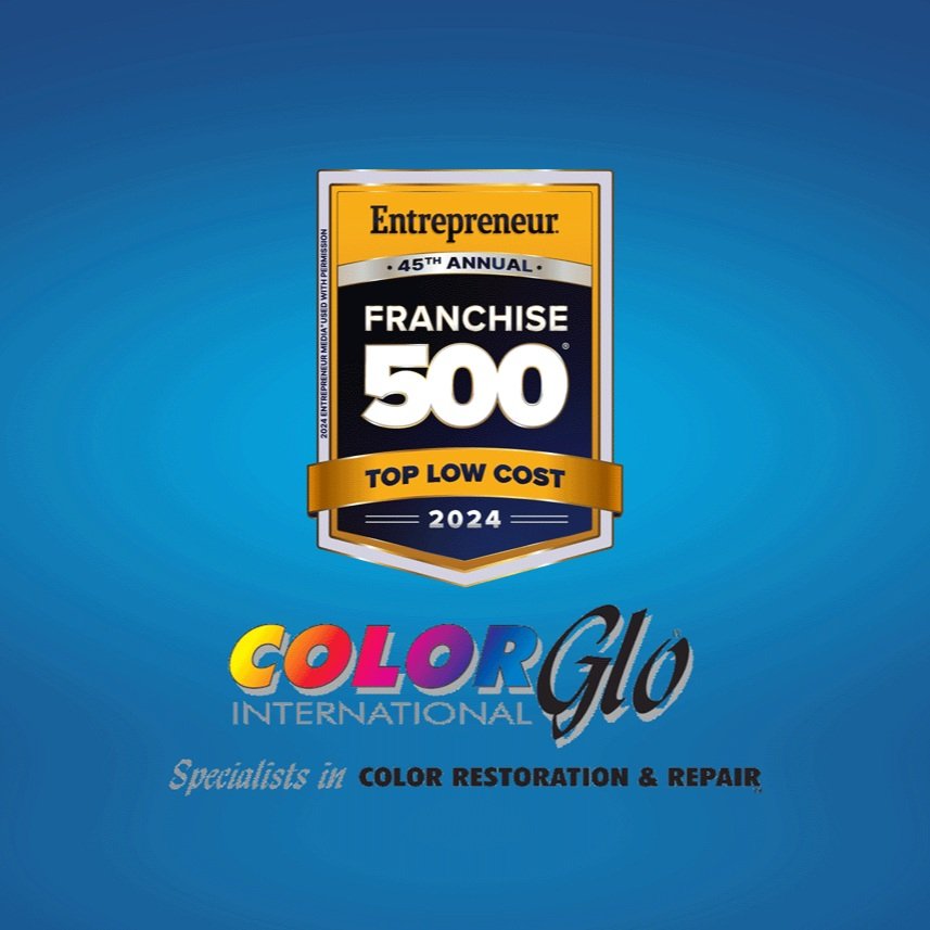 Color Glo International ranks No. 24 on Entreprenuer Franchise 500 Top Low Cost Franchises 2024