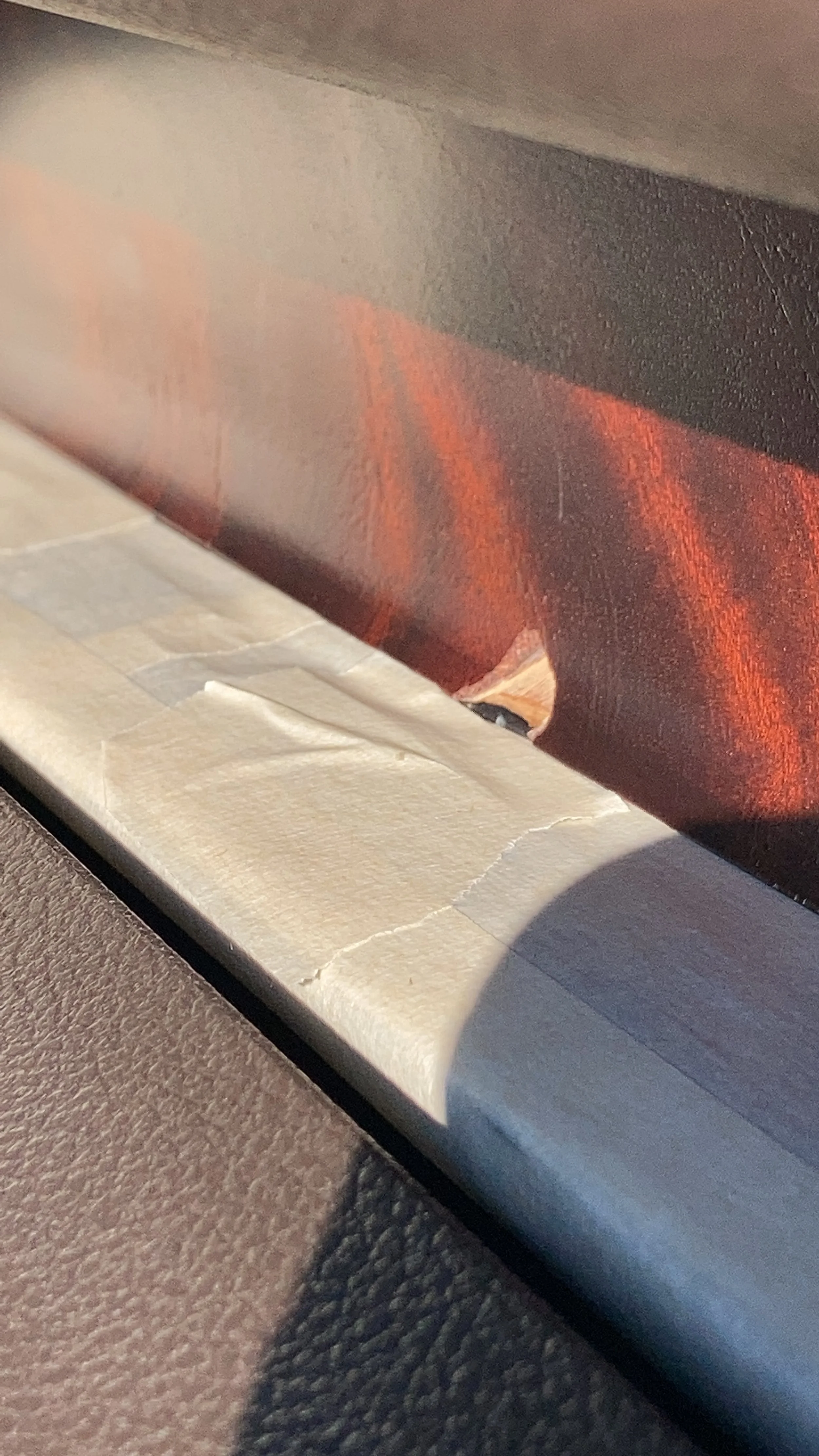  BEFORE: Wood Grain Auto Damage