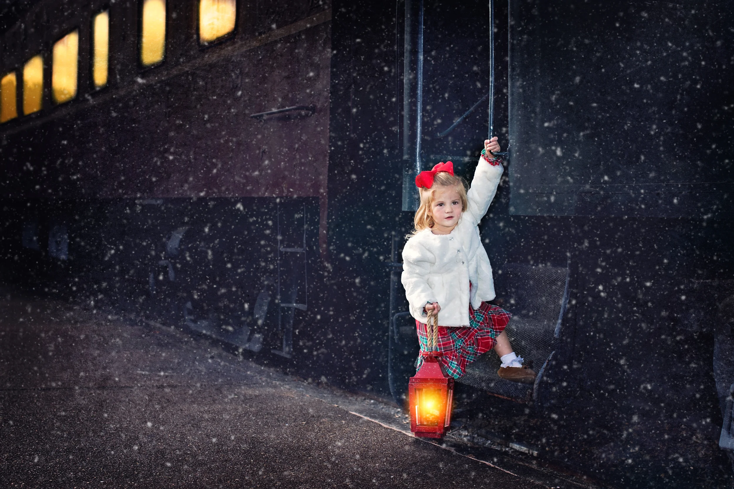 Special Polar Express Train Shoot