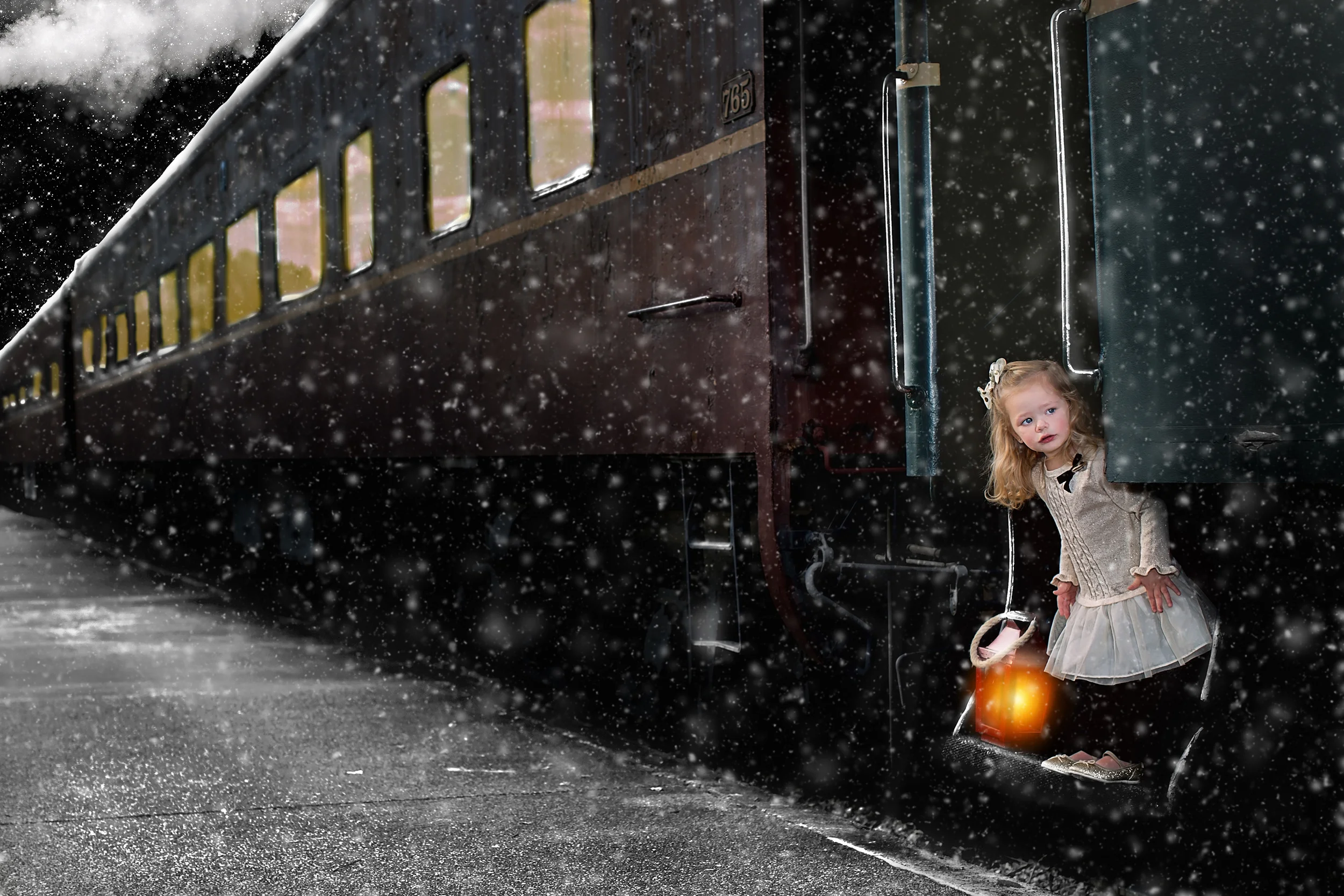 The Polar Express Photo Shoot