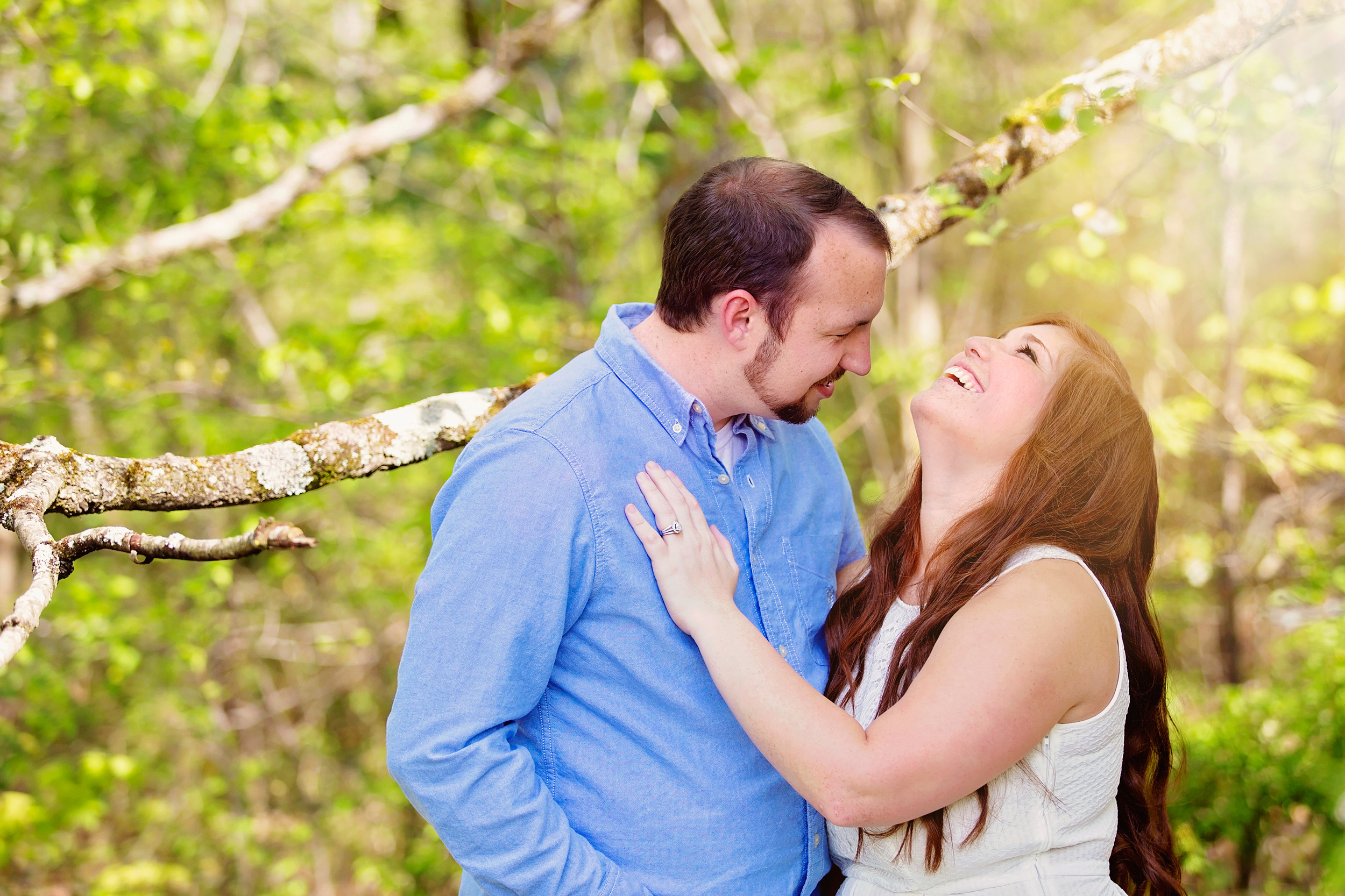 And the sun shines through a perfect moment meant for two.