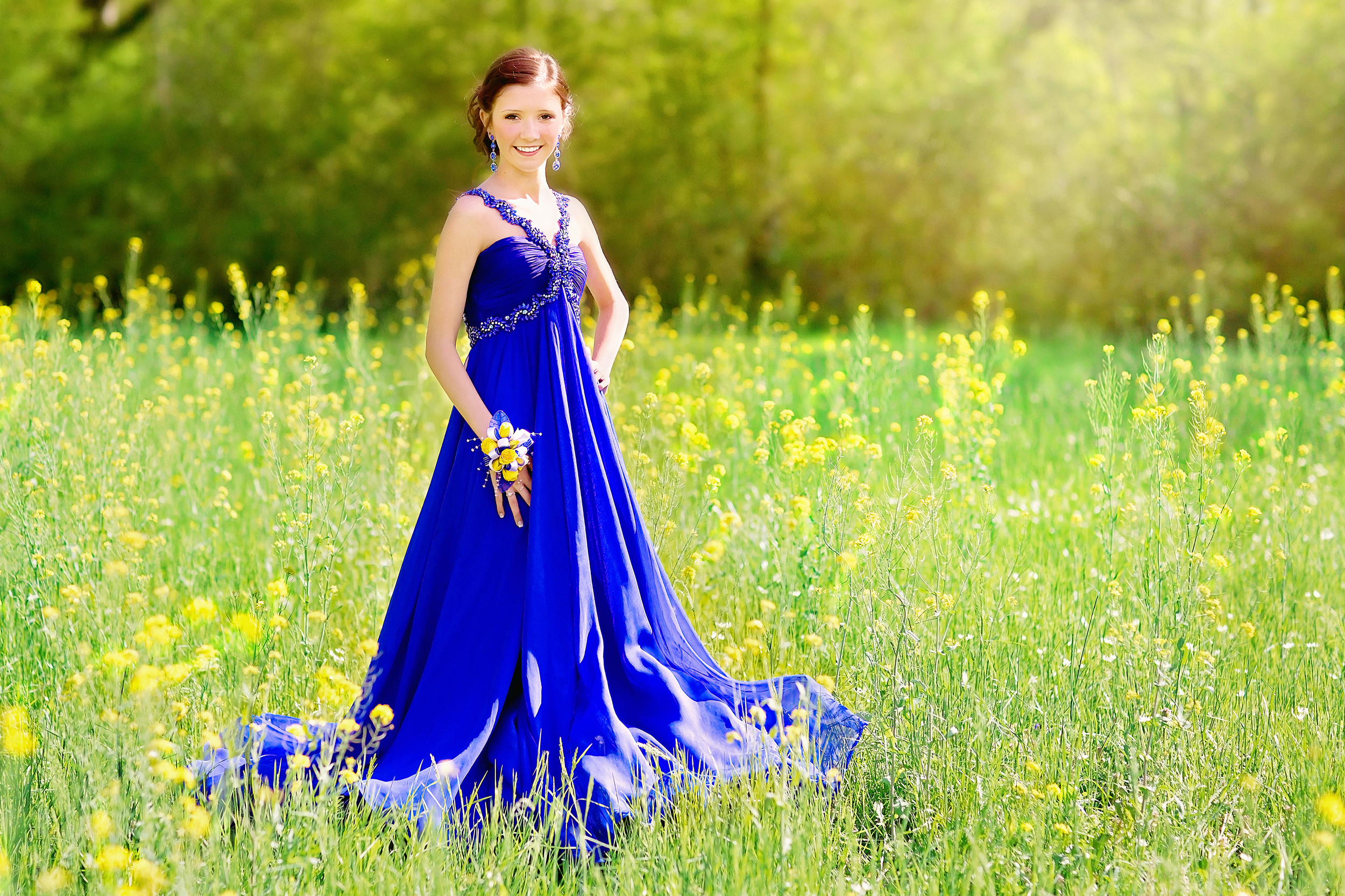 This young girl is angelic looking in her