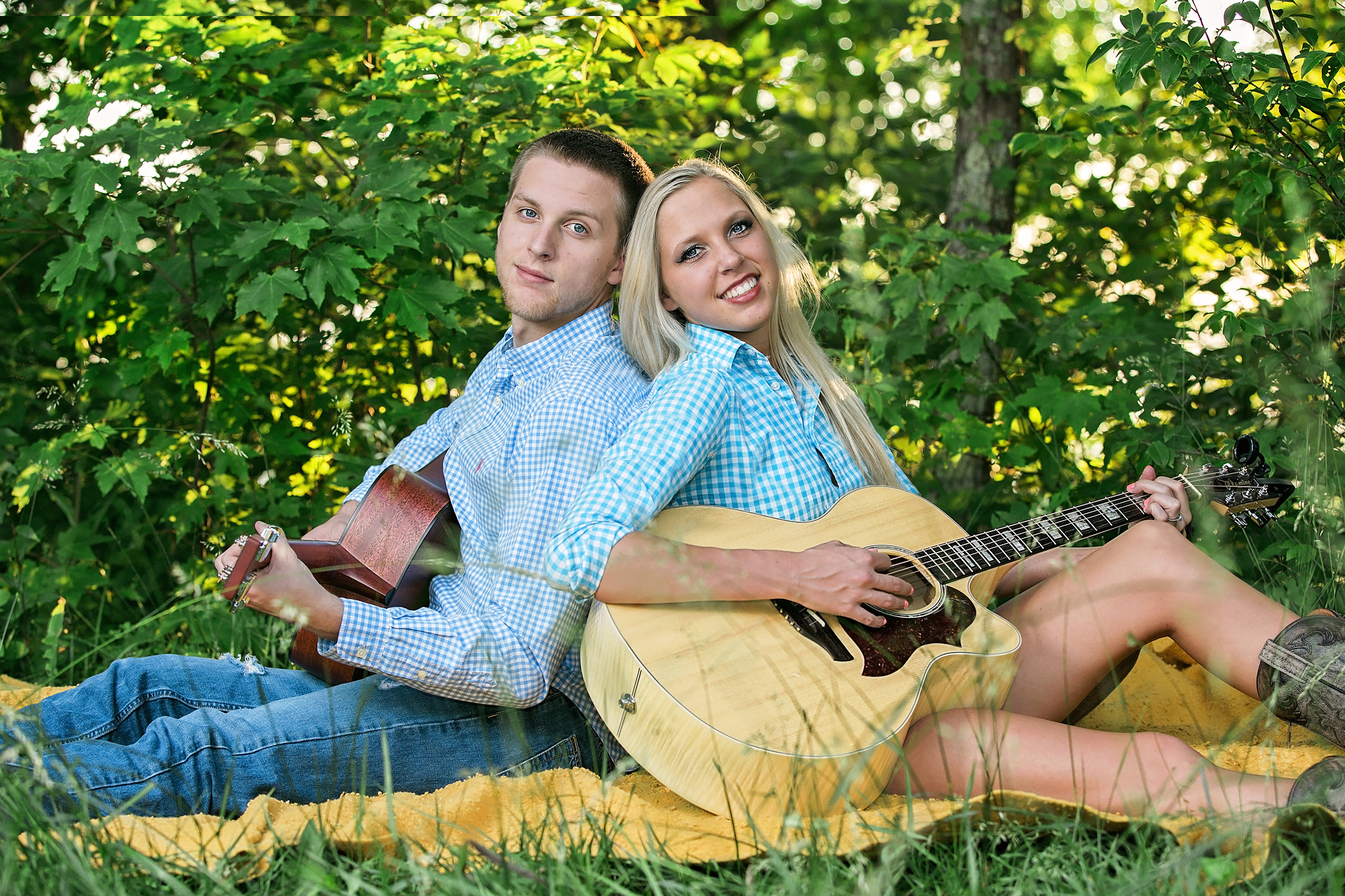 Playing Guitar in Chilhowee