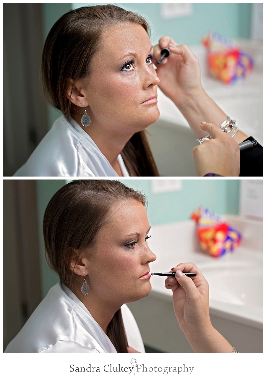 Bride Getting Ready
