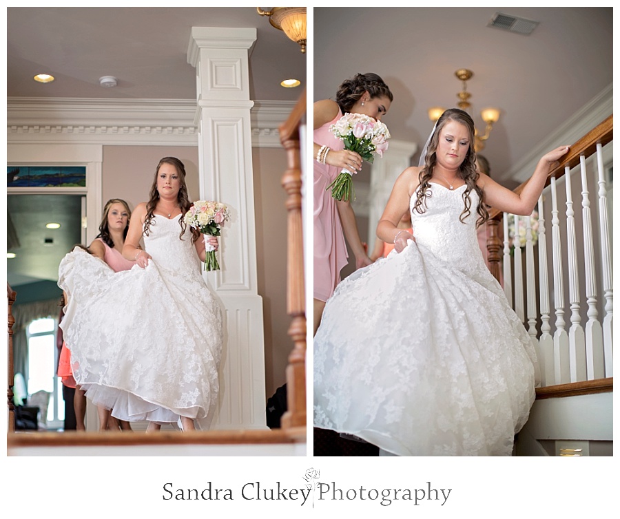 Bride Arriving at Whitestone Inn