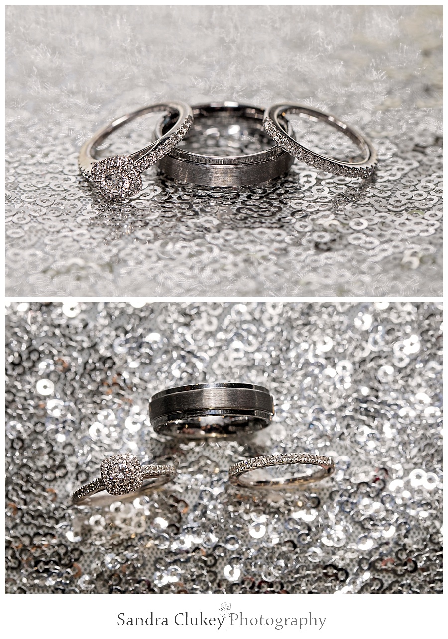Exquisite wedding ring set