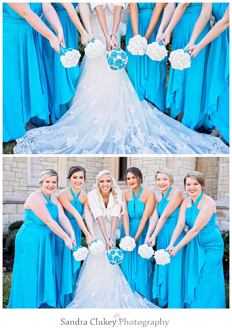 Stunning bouquets on display