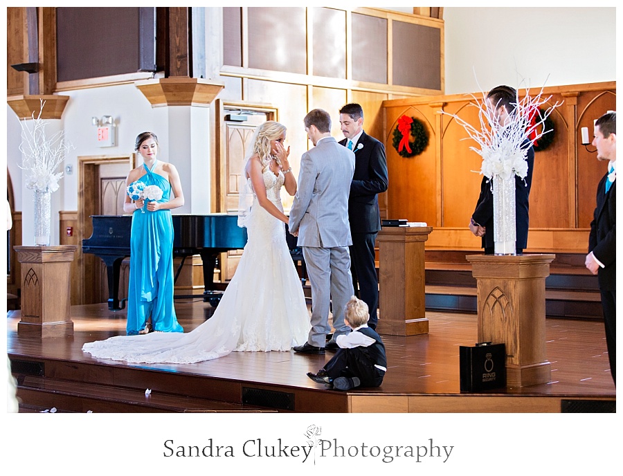 Wedding Ceremony at Lee University Chapel