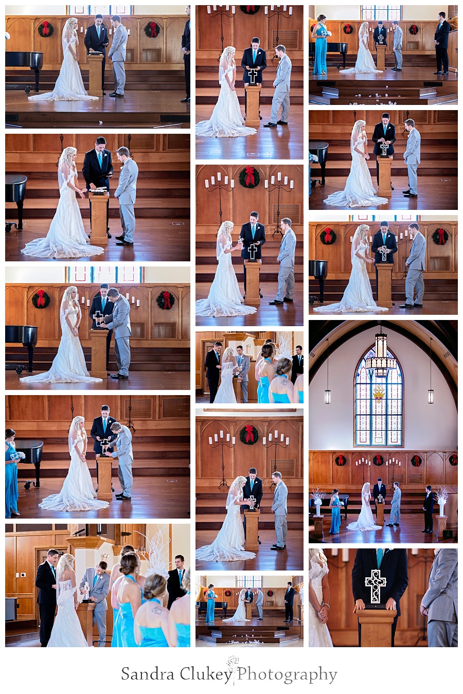 Wedding Ceremony at Lee University Chapel, Cleveland TN