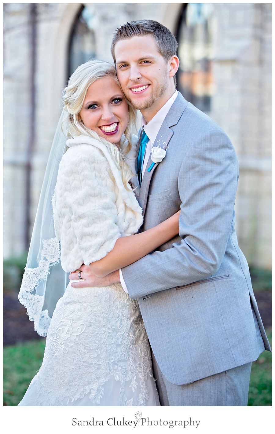 Bride and Groom share special alone time