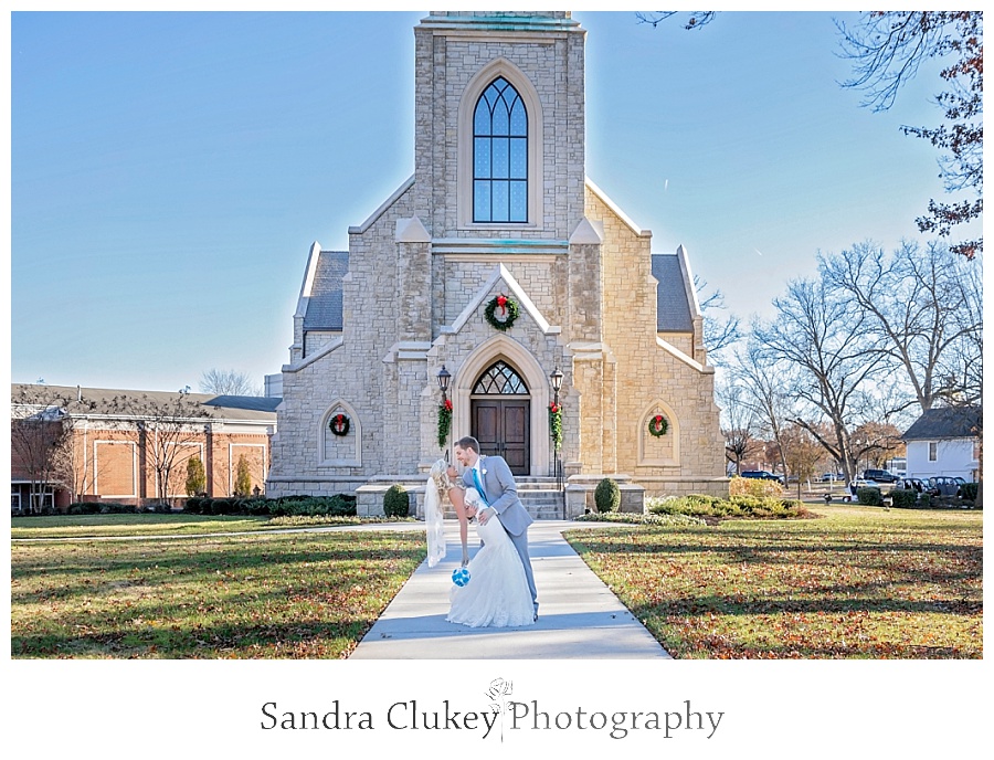 Bride and Groom Lee Chapel, TN