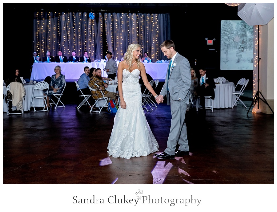 Bride and Groom first dance