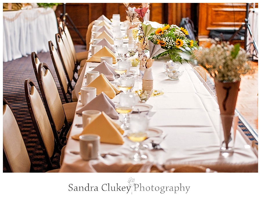 Details abound at the main table