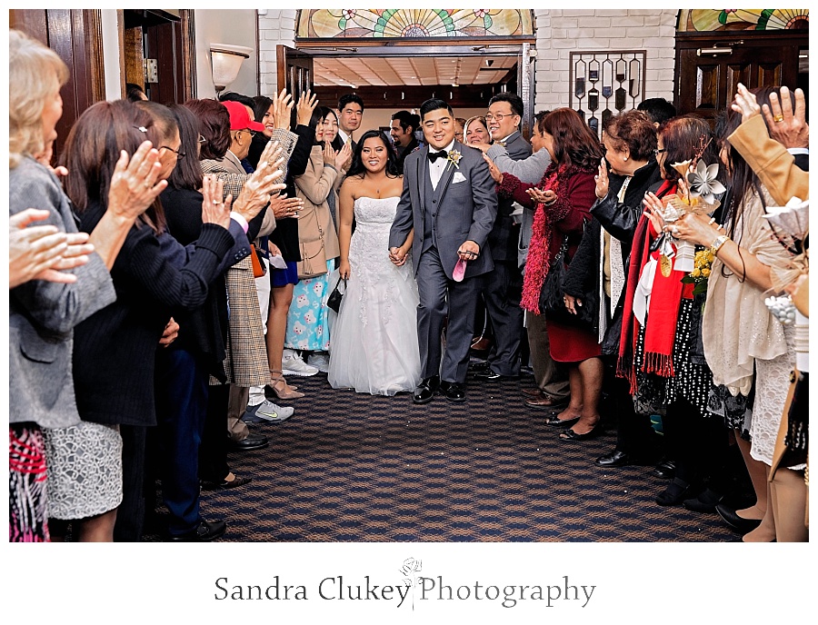 Joyous send-off