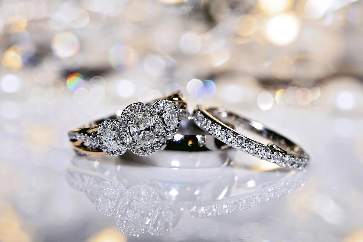 Exquisite Wedding Ring Set