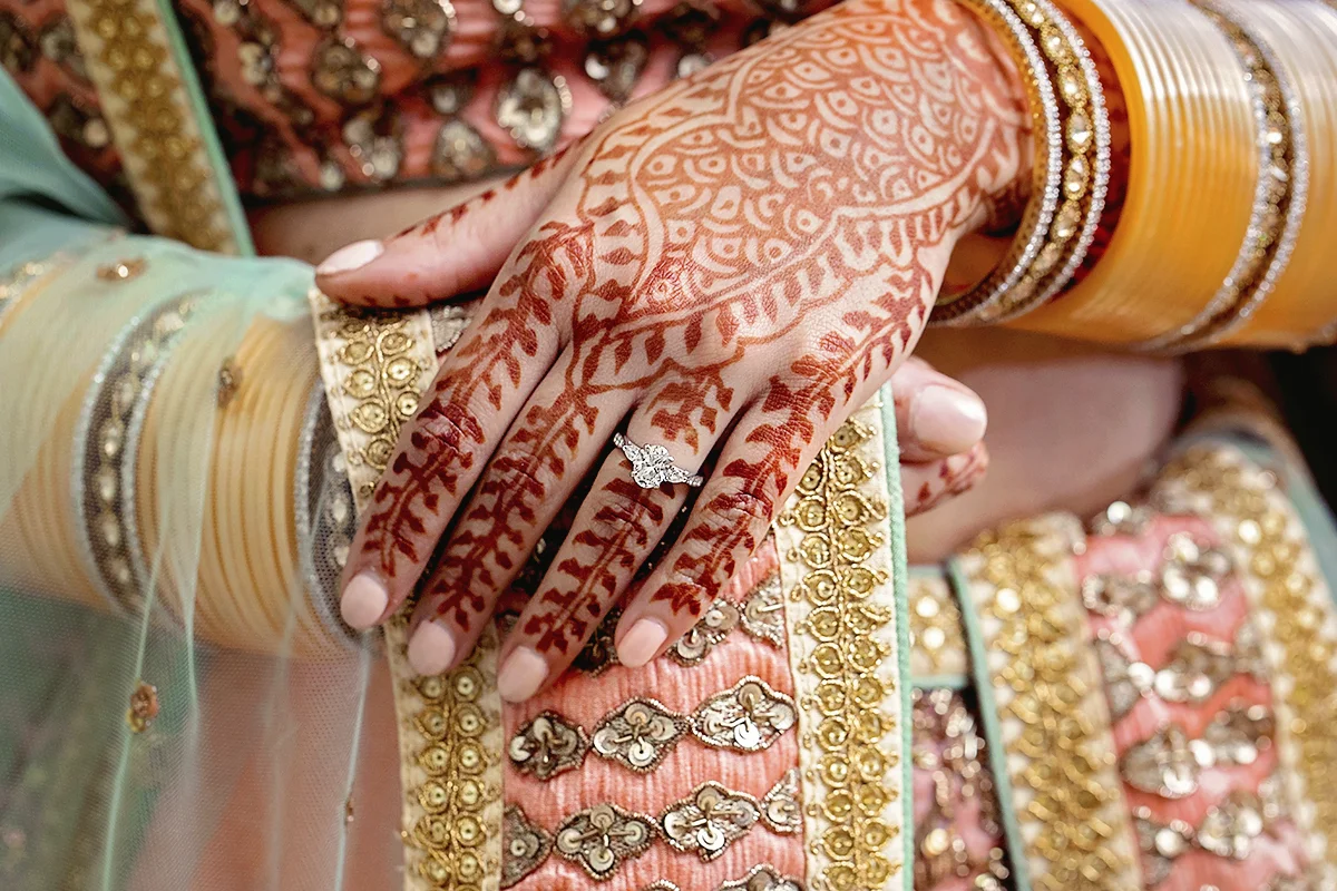 Bride's Henna Mehndi