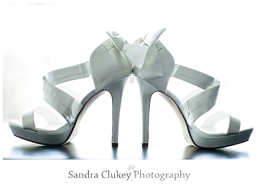 Gorgeous White Wedding Bridal Shoes