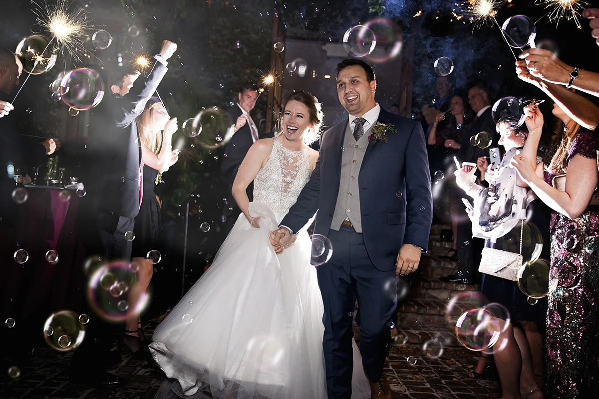 Summerour Studio, Atlanta Georgia Wedding Sparkler Exit