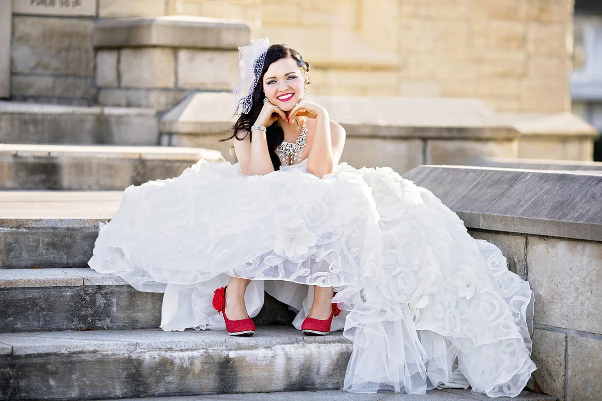 Lee University, Cleveland TN Bridal Portrait