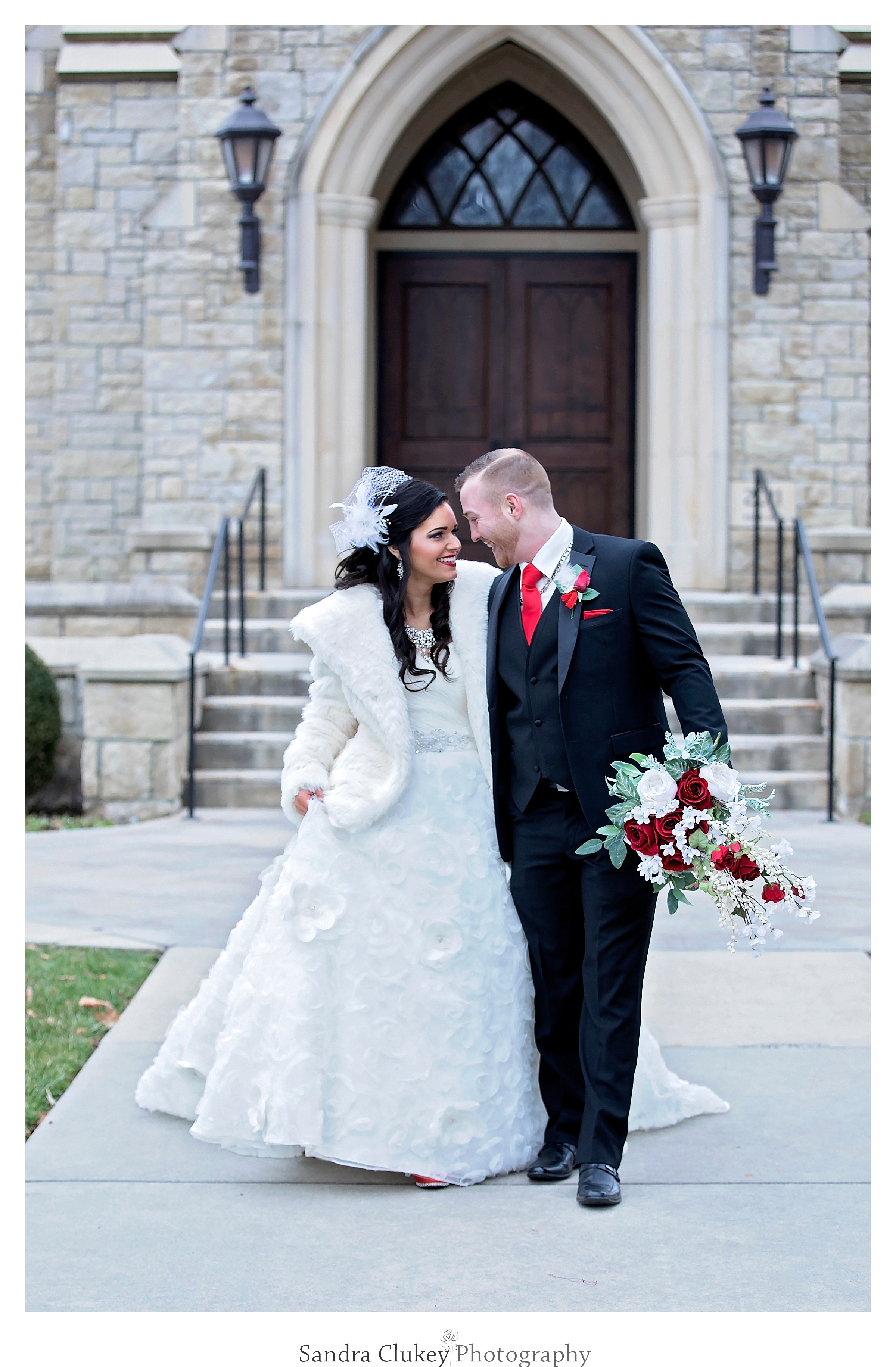 Love is in the air during Wedding at Lee University Chapel, Cleveland TN