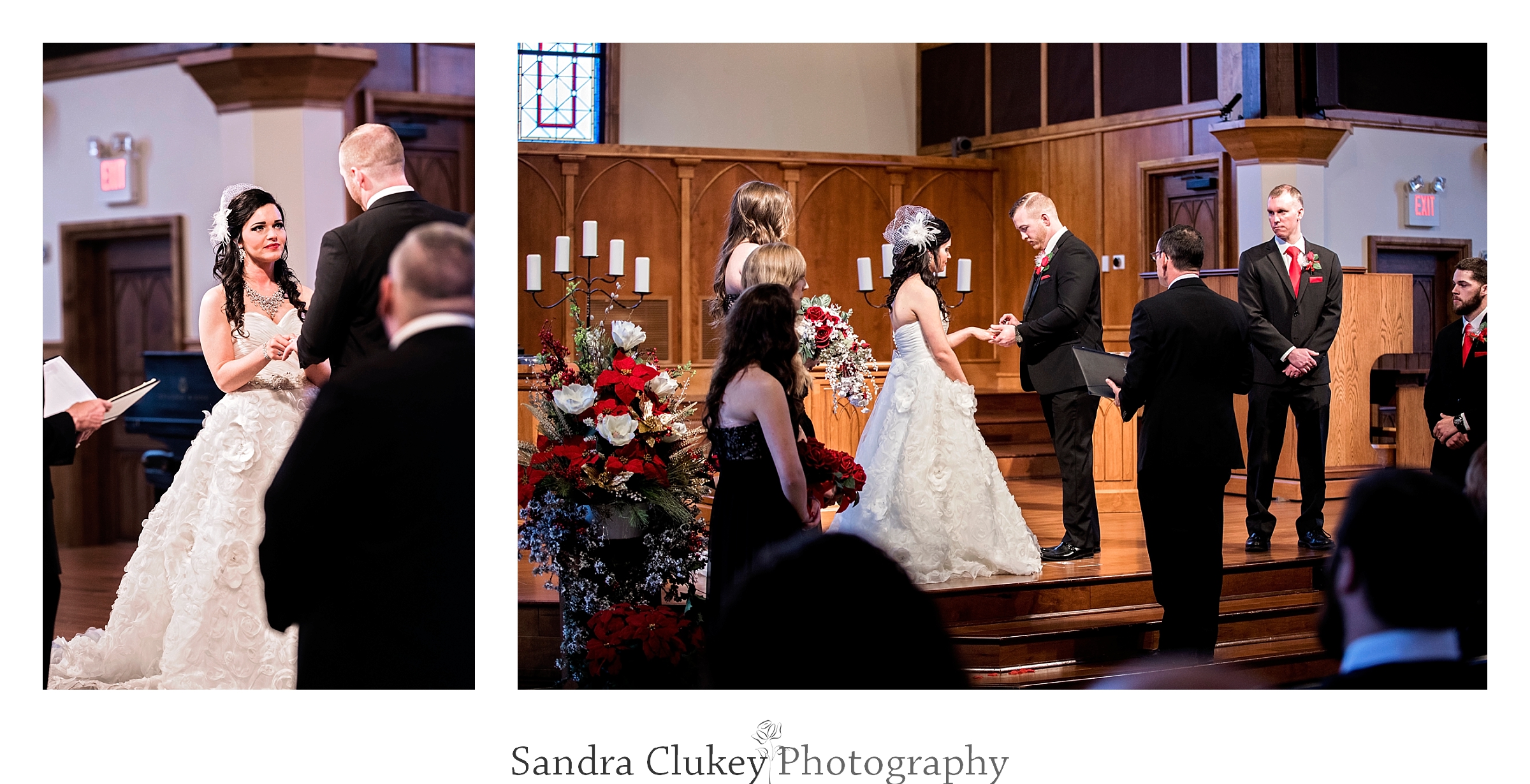 Rings Exchanged during Wedding at Lee University Chapel, Cleveland TN