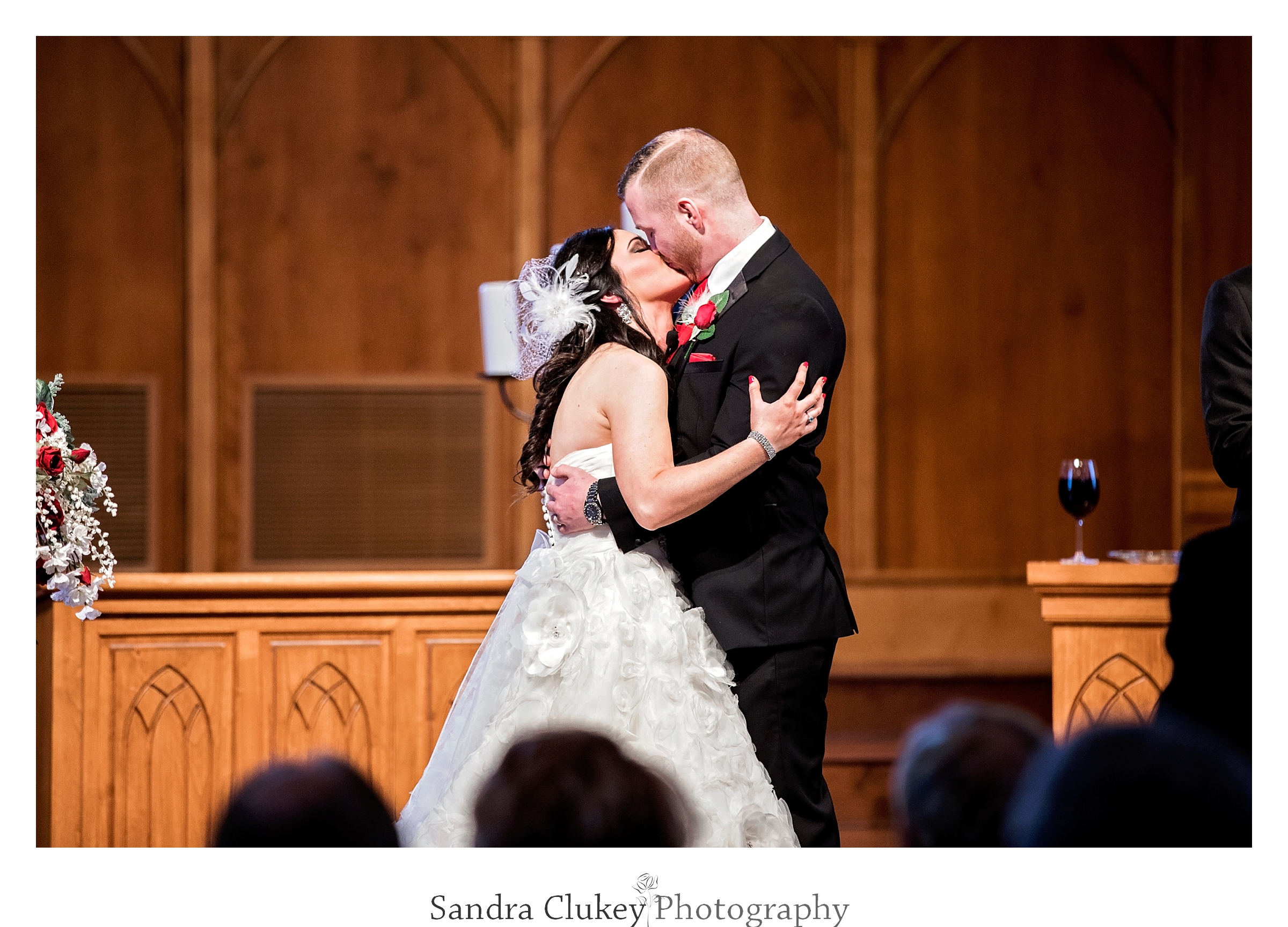 You may now kiss your bride! Lee University Chapel, Cleveland TN