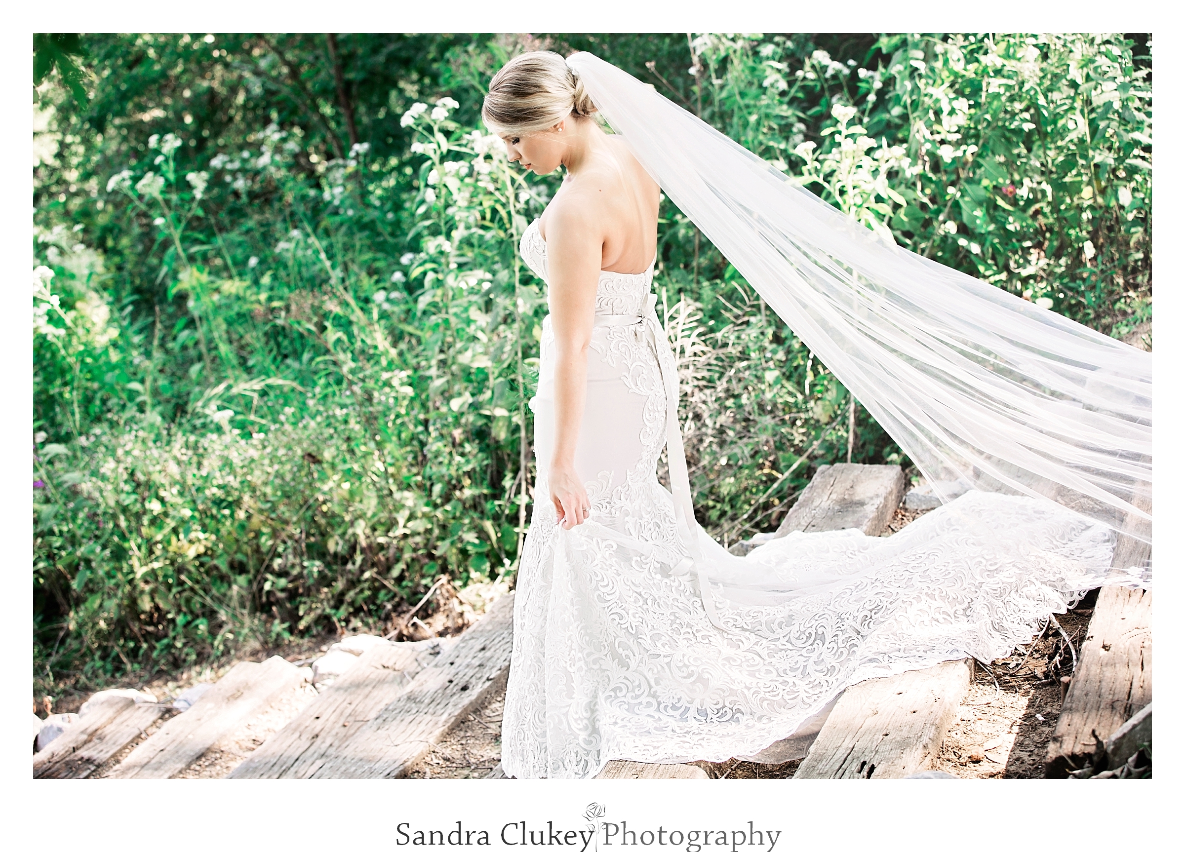 Bride with grace and elegance. Tennessee RiverPlace