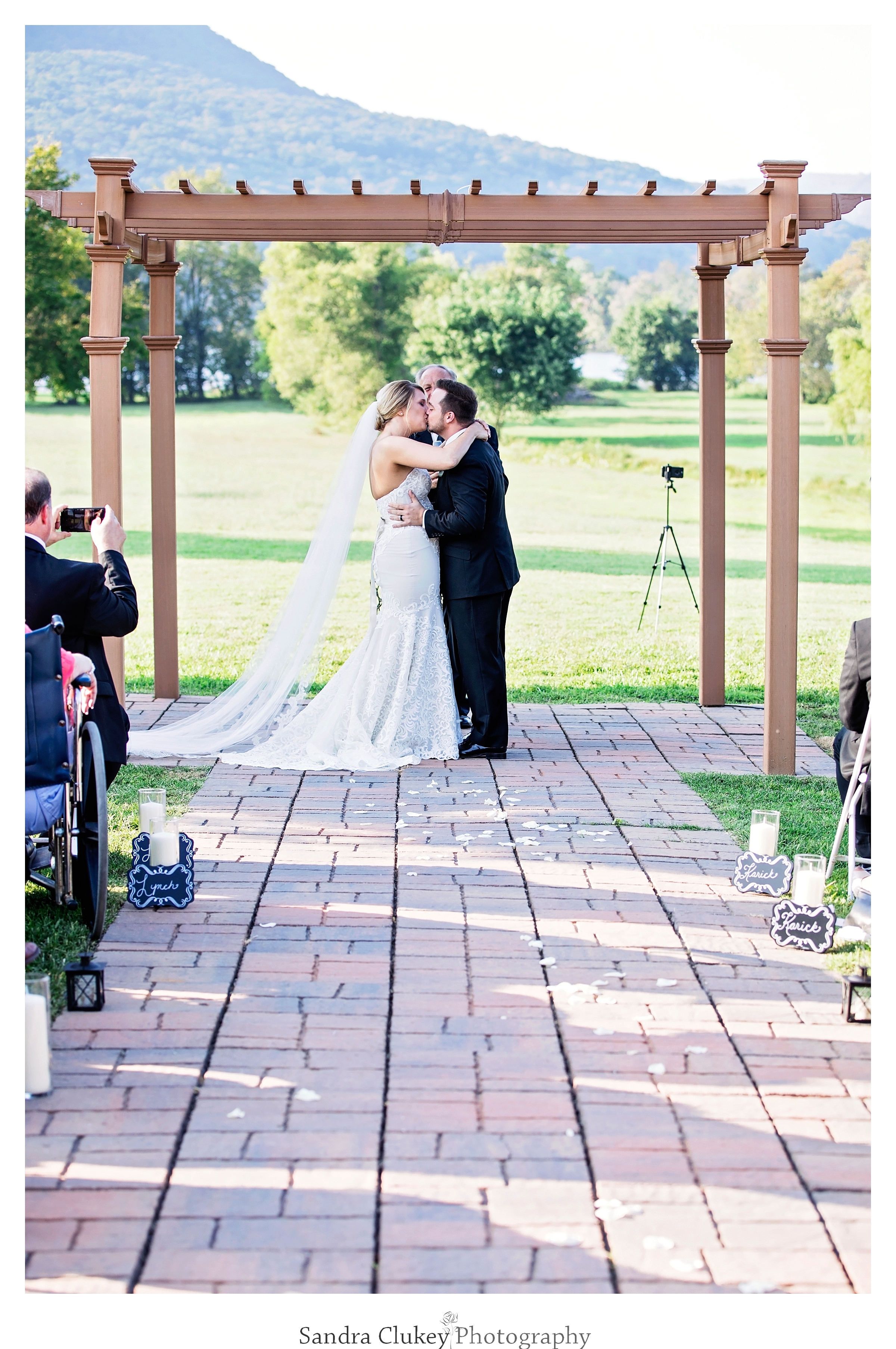 You may kiss the bride! Tennessee RiverPlace, Chattanooga TN