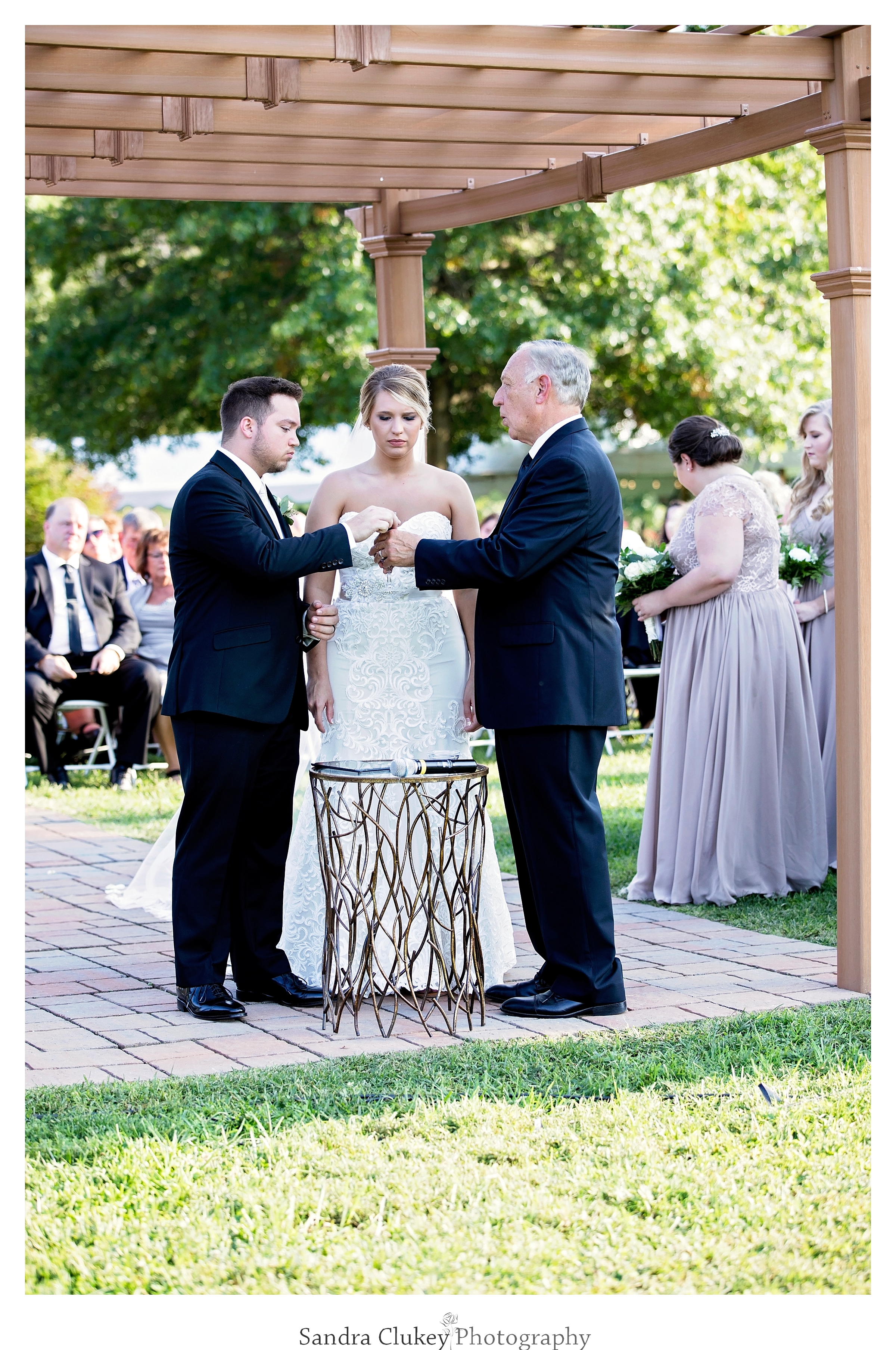 Rings are exchanged at Tennessee RiverPlace, Chattanooga TN