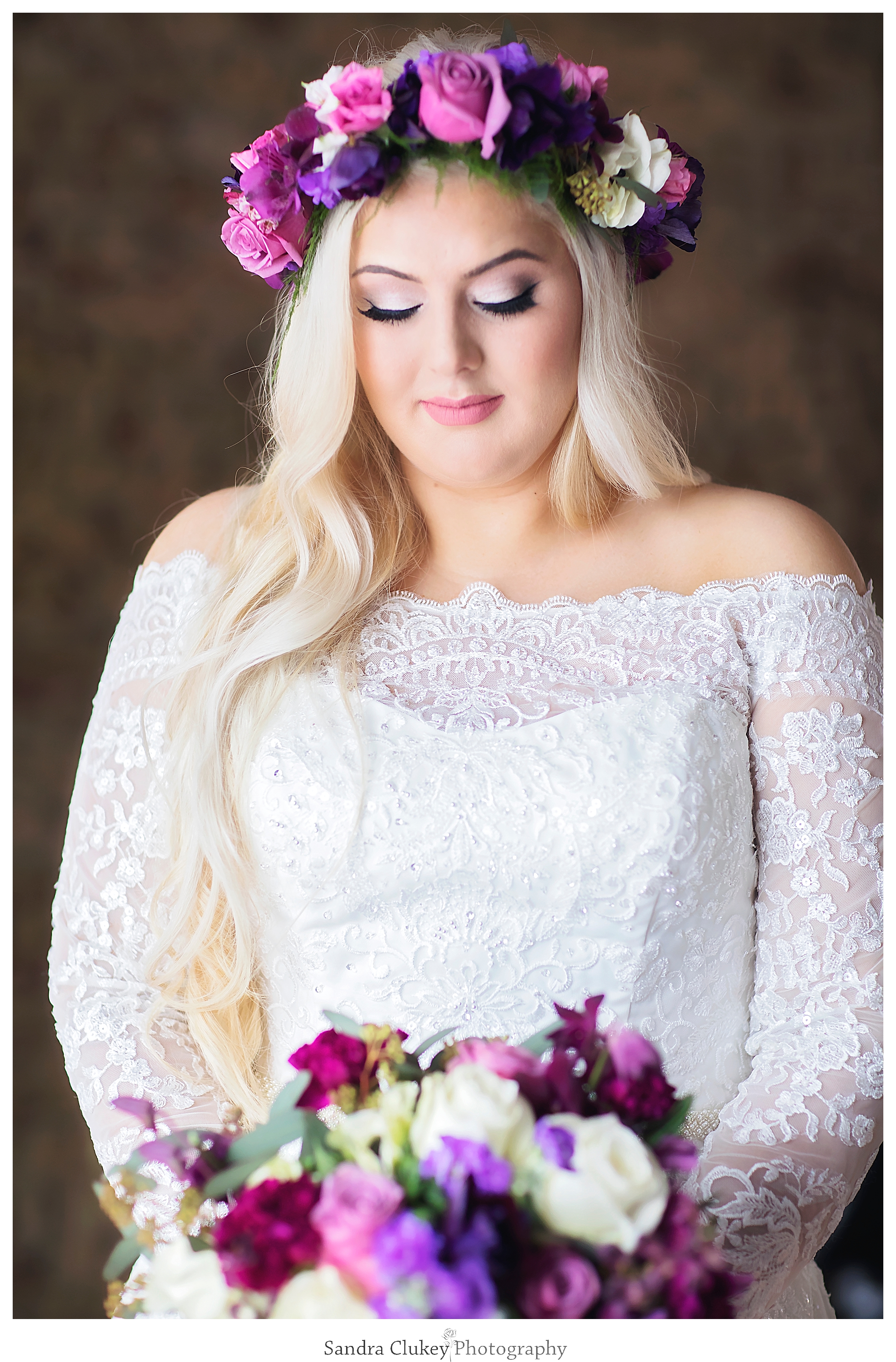 Bride at Old Woolen Mill, Cleveland TN