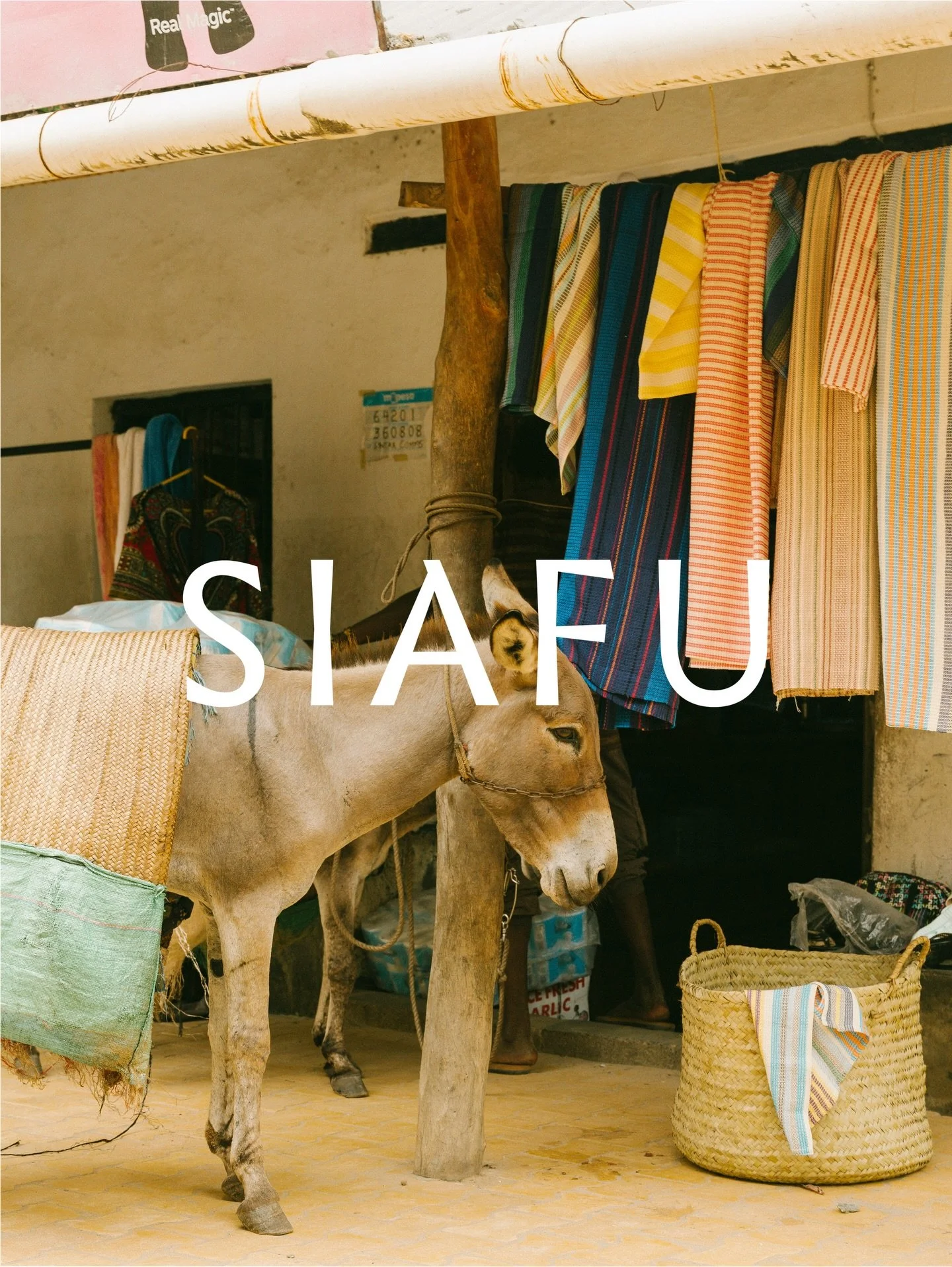 @siafuhome Campaign highlight featuring a favorite outtake from the streets of Shela Town, Lamu. 

Image @capturedbyodede