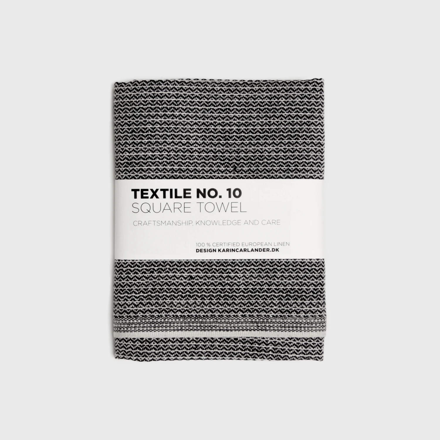 Copy of Karin Carlander TEXTILE NO. 10 - Linen Guest Towel / Hør Gæstehåndklæde