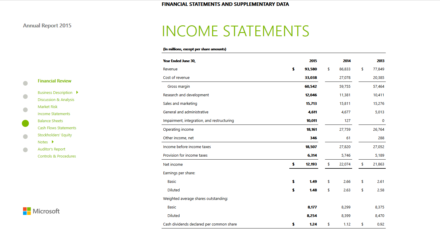 the income statement cameron graham simple income statement