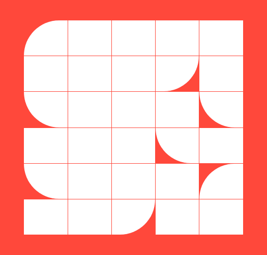 Graphic identity for the Rethink: Web series on SFMOMA’s Open Space. Courtesy Omar Mohammad.