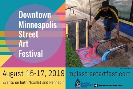 The Downtown Minneapolis Street Art Festival begins today! See works from artists from the worlds of visual, performing, craft and food arts and unleashes them together for the first time onto the streets of downtown&nbsp;for all to enjoy.