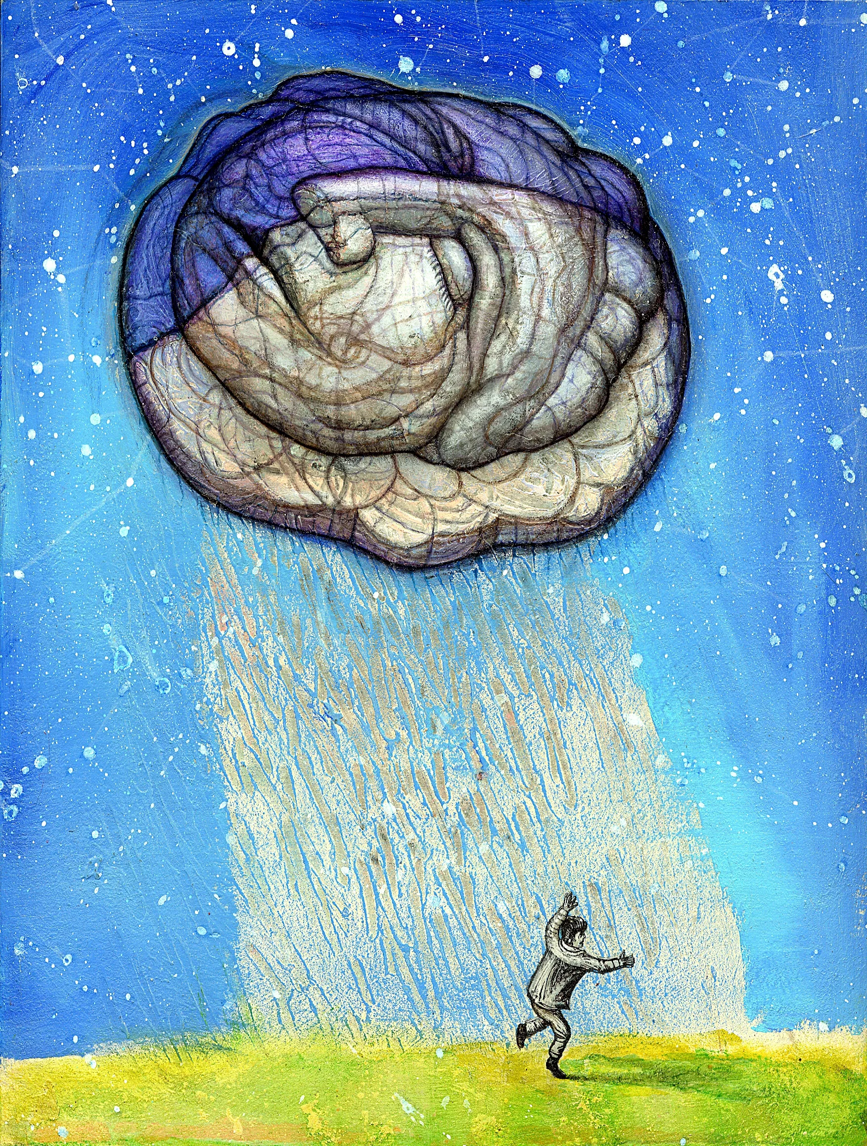 The Falling Man Series: The Man And The Moon