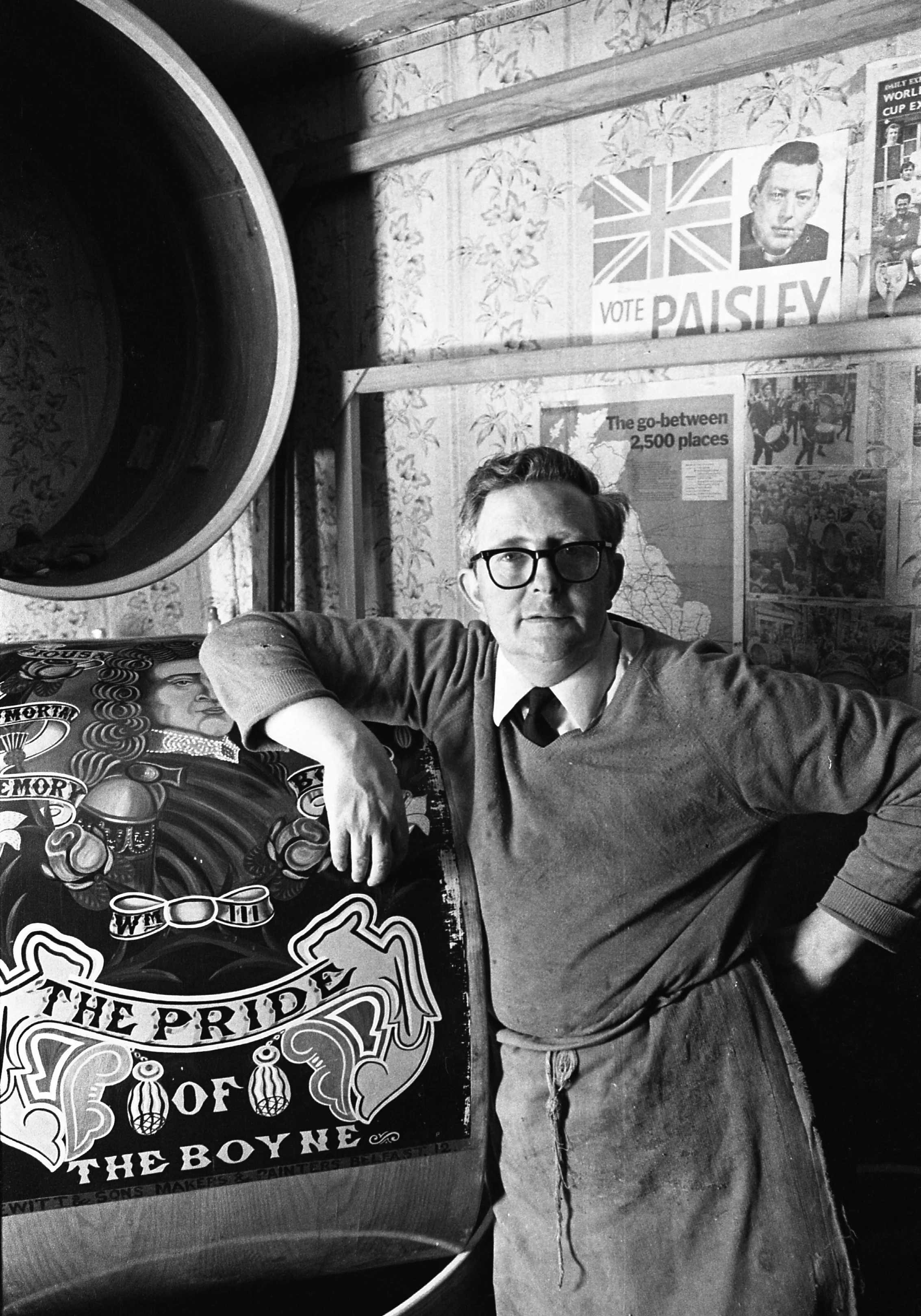 SR1974 - 49 William Hewitt, Lambeg drum maker, Charles Street South. .jpg